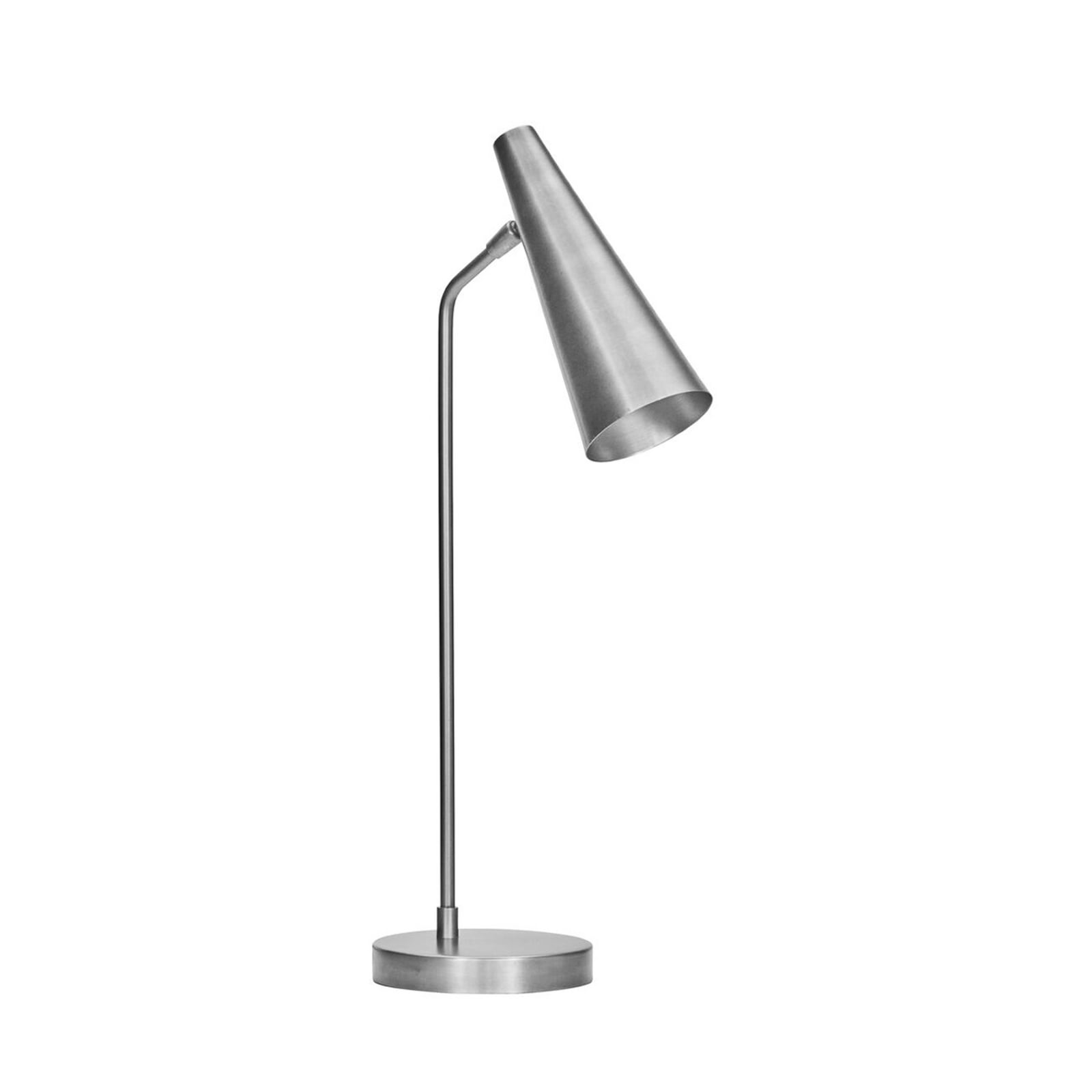 Candeeiro de mesa Precise, prateado, altura 52 cm, E14 - House Doctor