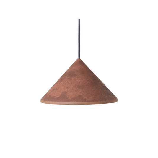 Terra Lampada a Sospensione Coffee Waste Ruggine Red - Mater