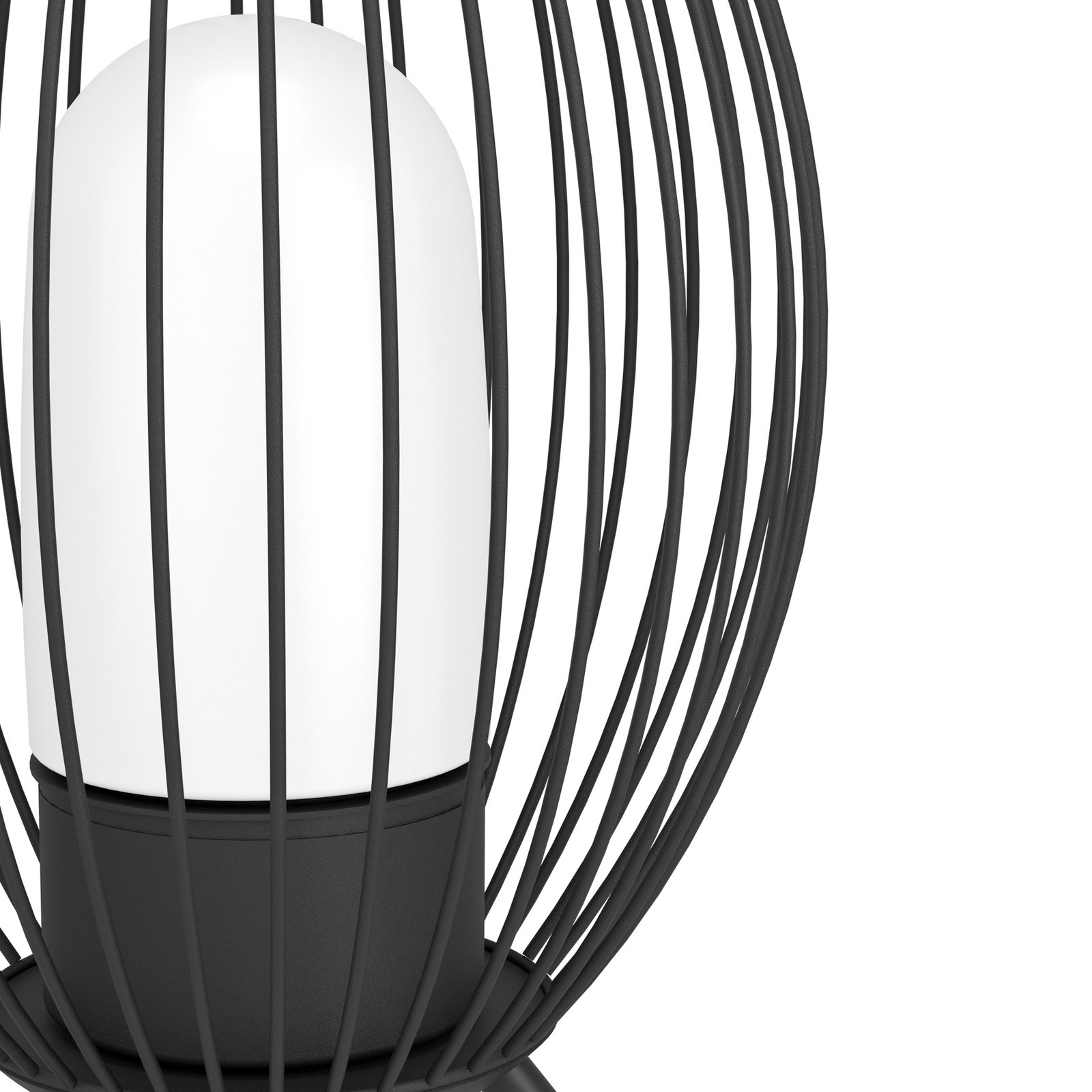 EGLO Fusignano Außen-Tischleuchte, schwarz