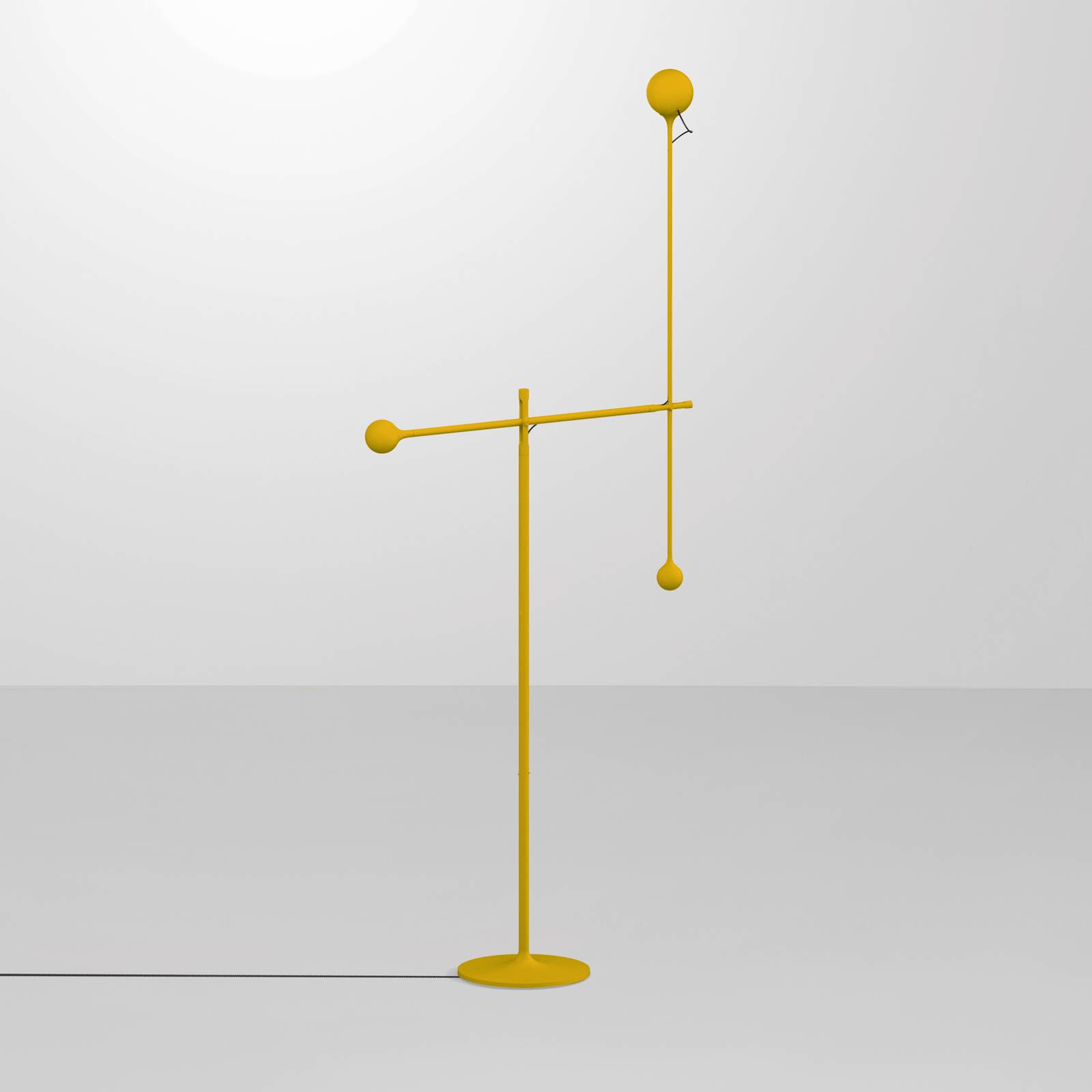 Artemide Artemide Ixa LED stojací lampa nastavitelná žlutá
