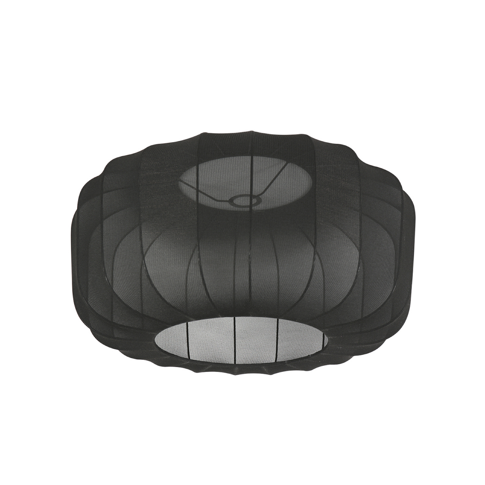 Sparkled Light lógó világítás, fekete nejlon, Ø 60 cm, E27