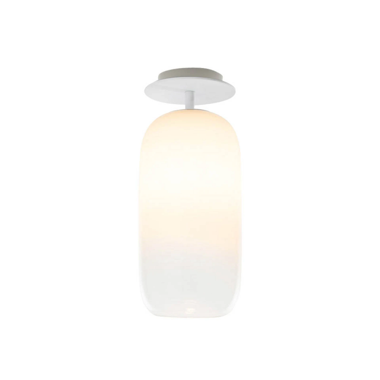 Artemide Gople Mini ceiling lamp, white/white