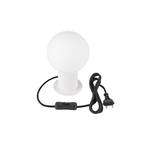 SLV Lampe de table Varyt, blanc, aluminium, hauteur 19,2 cm