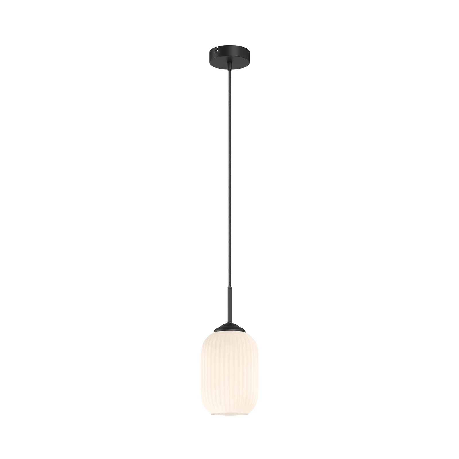 Dyberg Larsen Riflet visilica od stakla, Ø 14 cm