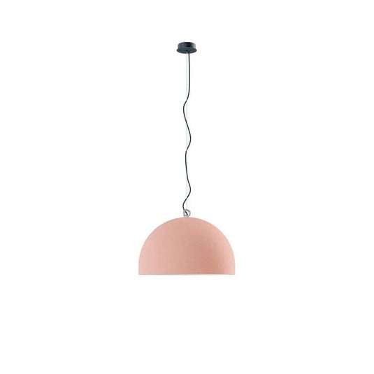 Lampada a sospensione Urban Concrete Dome, Ø60 cm, rosa - Diesel Living