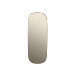 Framed Mirror Large Taupe/Taupe Glass - Muuto