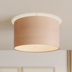 Envostar Veneer ceiling light, alder veneer