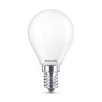 Κλασικός λαμπτήρας LED Philips E14 P45 6.5W ματ 4,000K