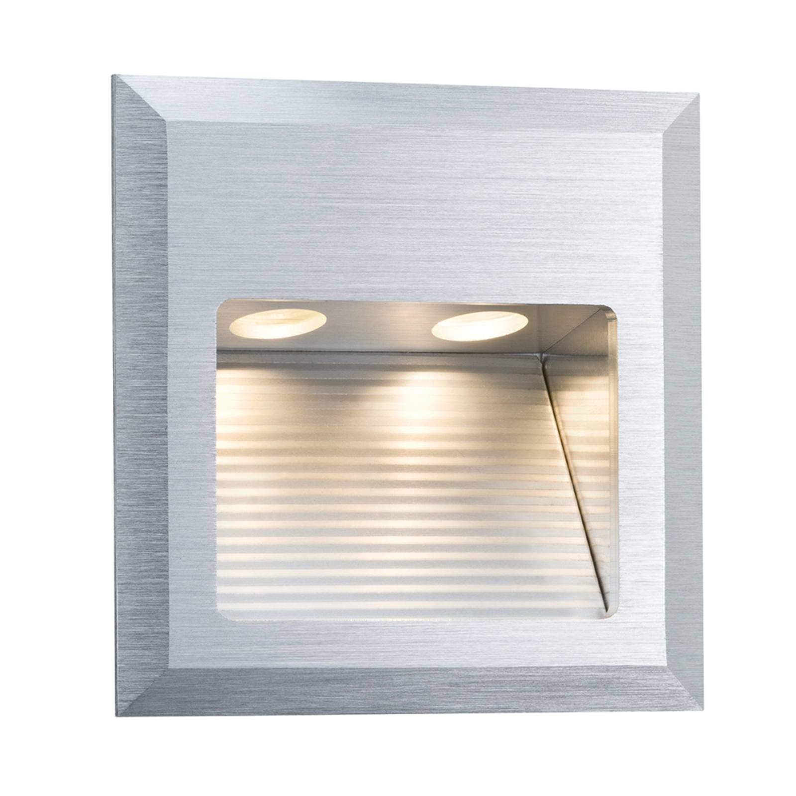 Paulmann Special Line LED recessed wall light, 2-bulb, Aluminium, 1 W, energy efficiency: A+, W: 10 cm, H: 10 cm