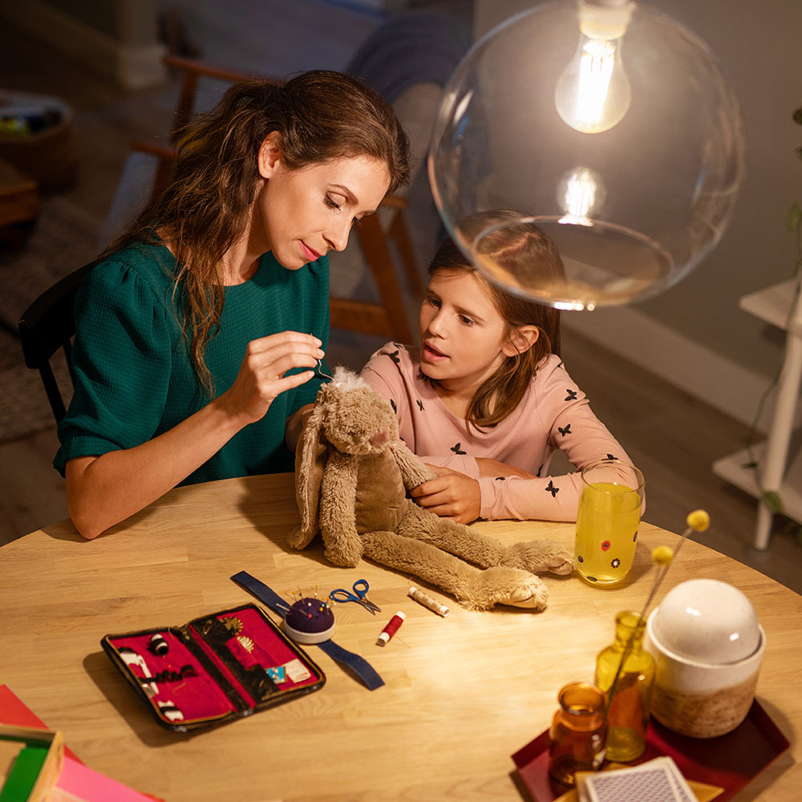 Pære LED Dekoration 7W Glass (806lm) E27 - Philips