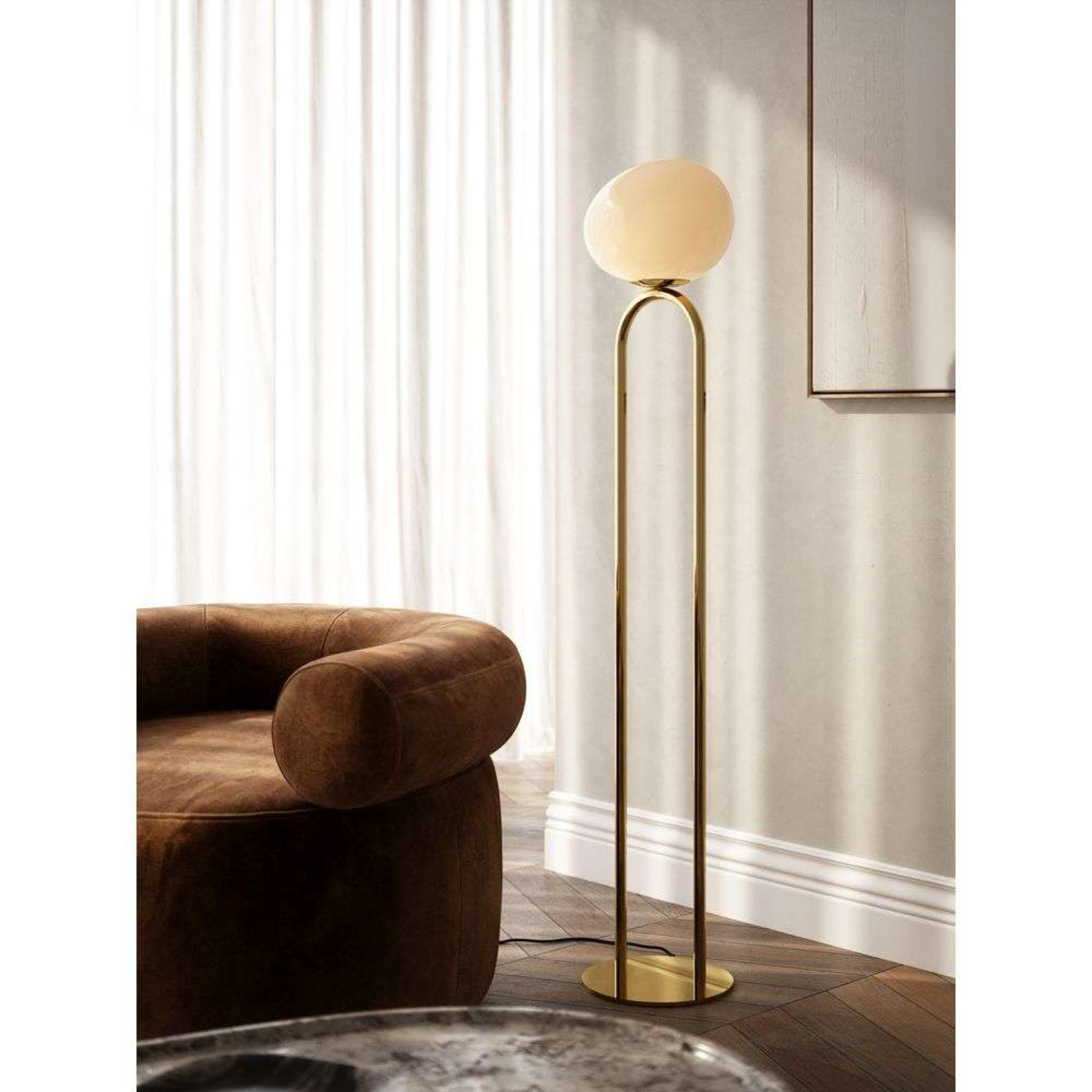 Shapes Lampadar Brass - DFTP