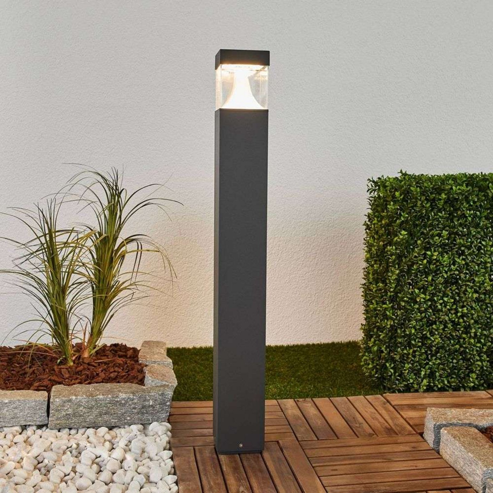 Egon LED Zahradní Lampa H90 Graphite - Lucande