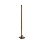 Lampă de masă Tribeca LED, argintiu/alb opal, metal, CCT, 50 cm