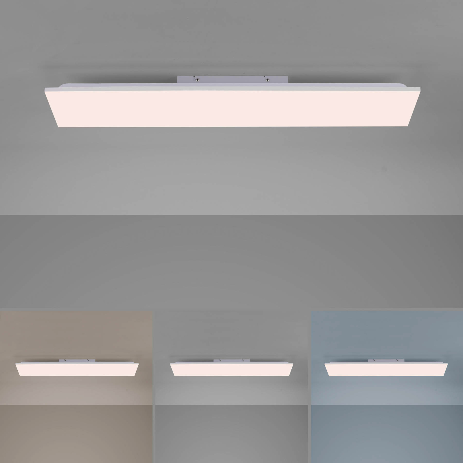 LED осветление за таван Платно, регулируемо бяло 100 x 25cm