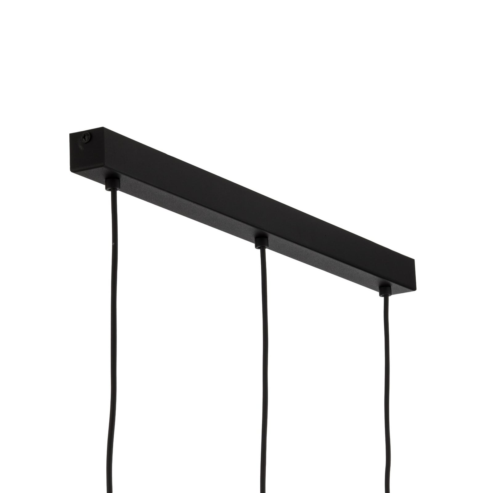 Hängelampe Sophia, 3-flammig, 65 cm, cognac/schwarz, E14 Hängelampe Sophia, 3-flammig, 65 cm, cognac/schwarz, E14