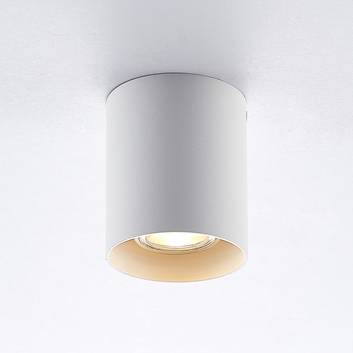 ELC Efey loftlampe, GU10, rund, hvid