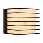 Fluctus 13 Outdoor Wall Lamp Black - Nordlux