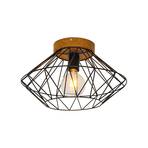 Vega ceiling lamp with a cage lampshade