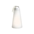 Buiten sfeerlamp Sasha, oplaadbare batterij, hoogte 41cm wit