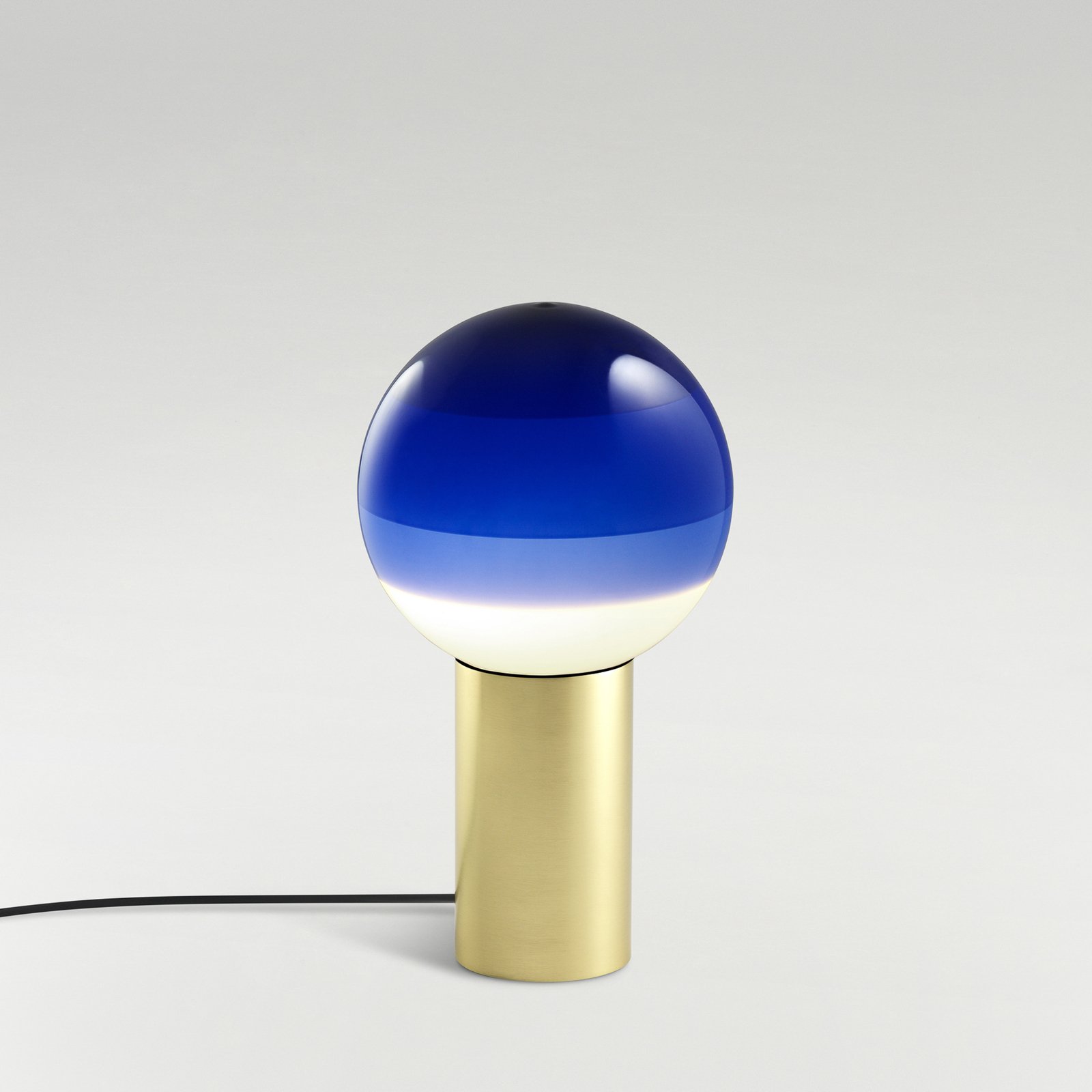 MARSET Dipping Light S asztali lámpa kék/brass