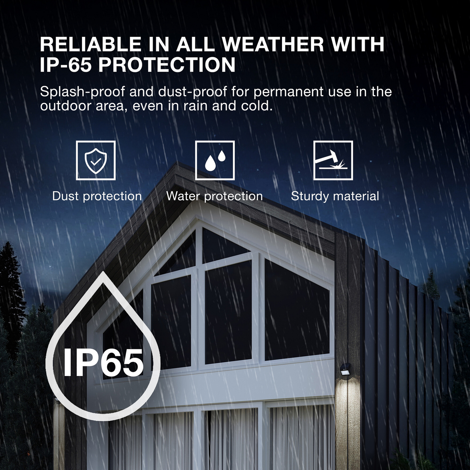 Foco de exterior solar OSRAM ENDURA, 30 W, sensor, 4.000 K IP65 Foco de exterior solar OSRAM ENDURA, 30 W, sensor, 4.000 K IP65