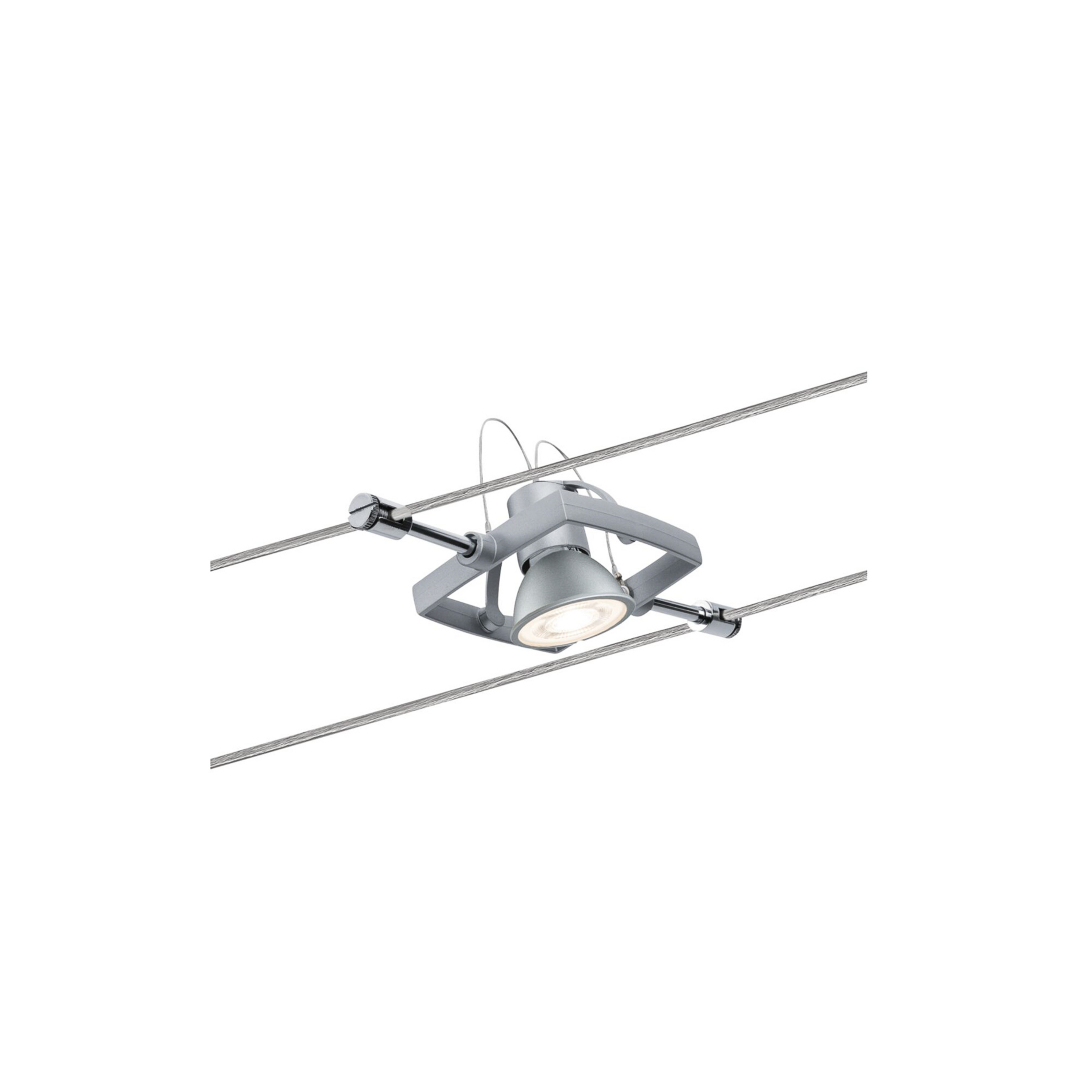 Paulmann Mac II Spot für Seilsystem, chrom matt