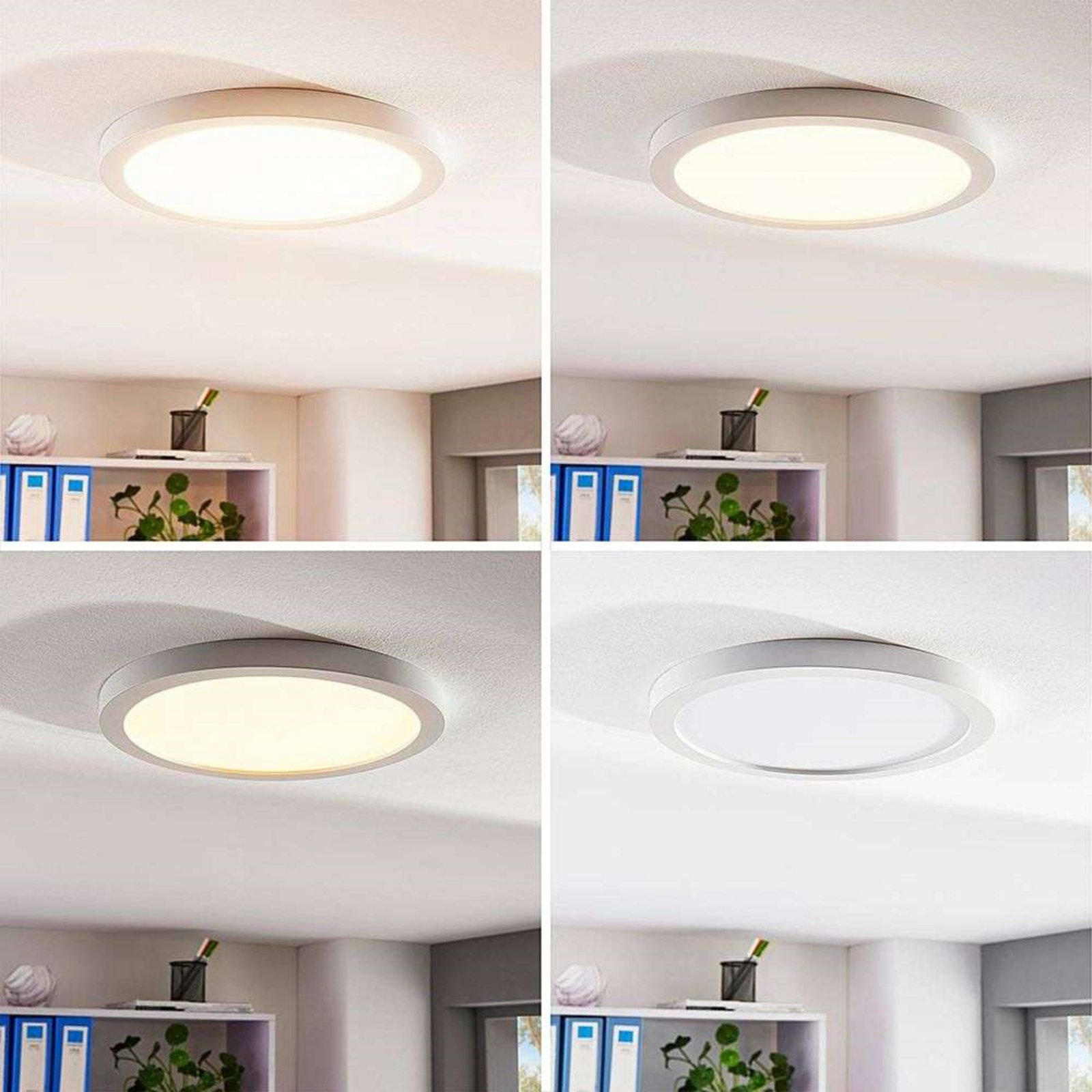 Solvie LED Stropné Lampa Round White - Arcchio