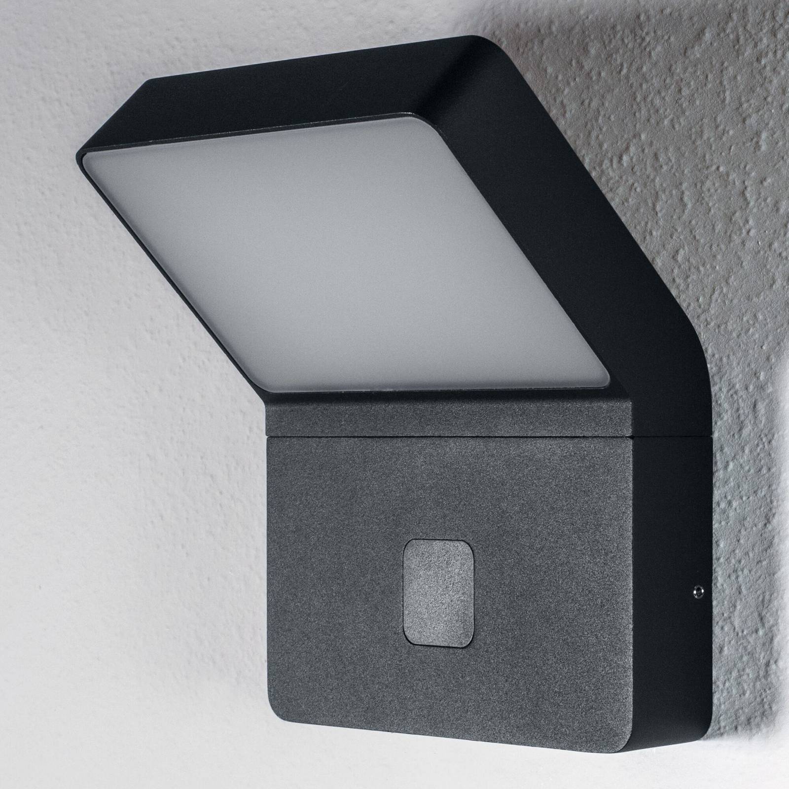 Kinkiet zewnętrzny LED z czujnikiem OSRAM ENDURA STYLE WIDE ciemnoszara