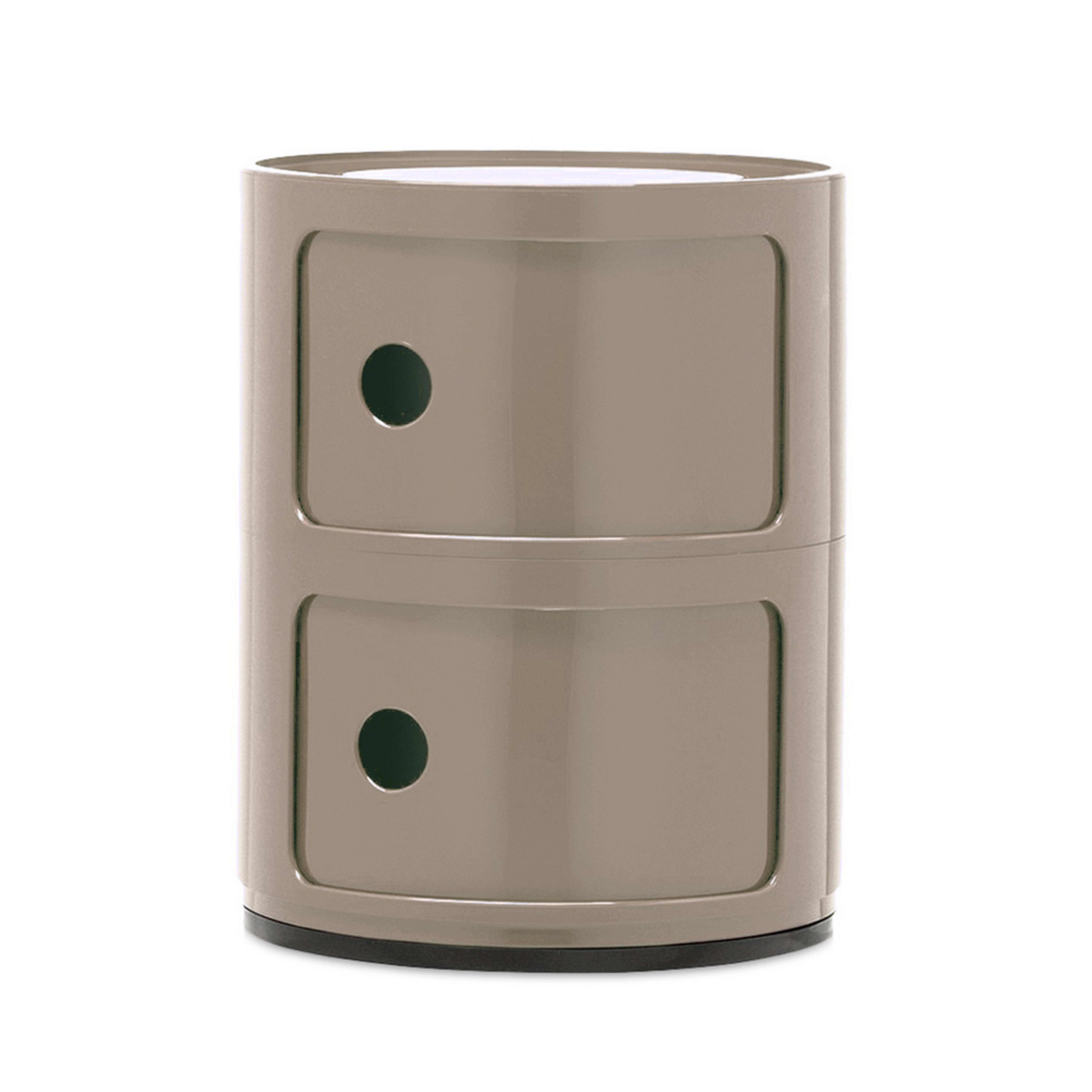 Componibili 2 Beistelltisch Dove Gray - Kartell