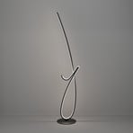 EGLO LED vloerlamp CARDONCITO, zwart, hoogte 130 cm, CCT