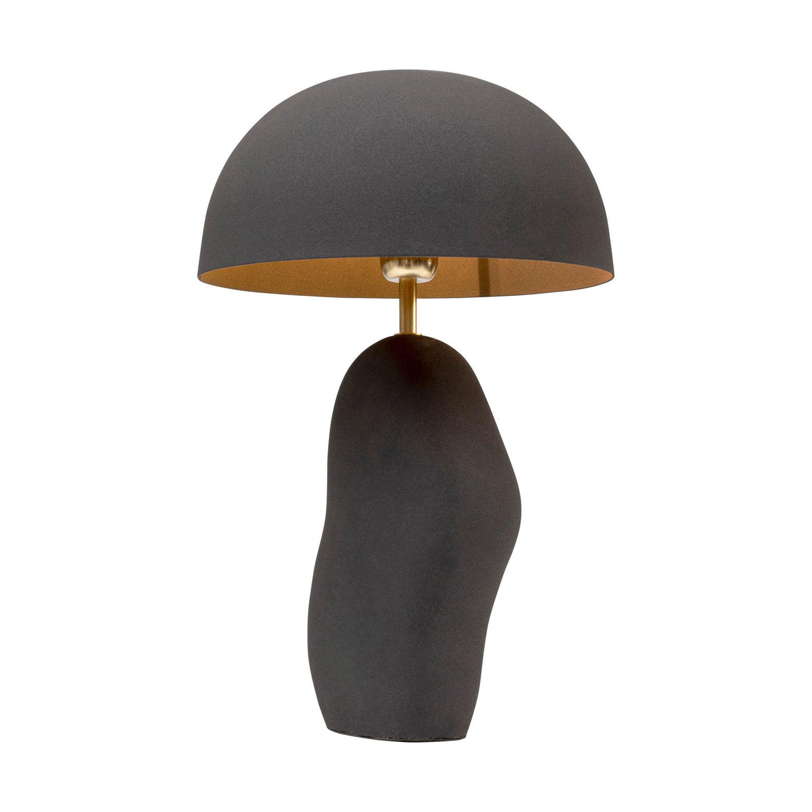 Stolná lampa KARE Nube, čierna, oceľ, výška 27 cm