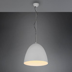 Tilda pendant light, one-bulb, grey, Ø 40 cm