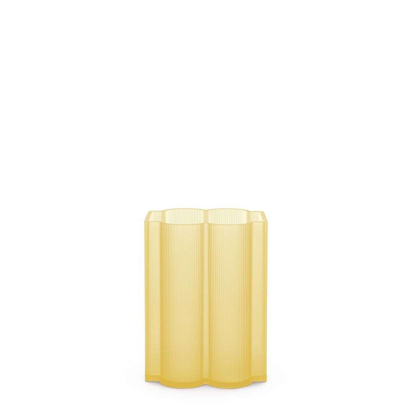 Okra Vase Low Yellow - Kartell