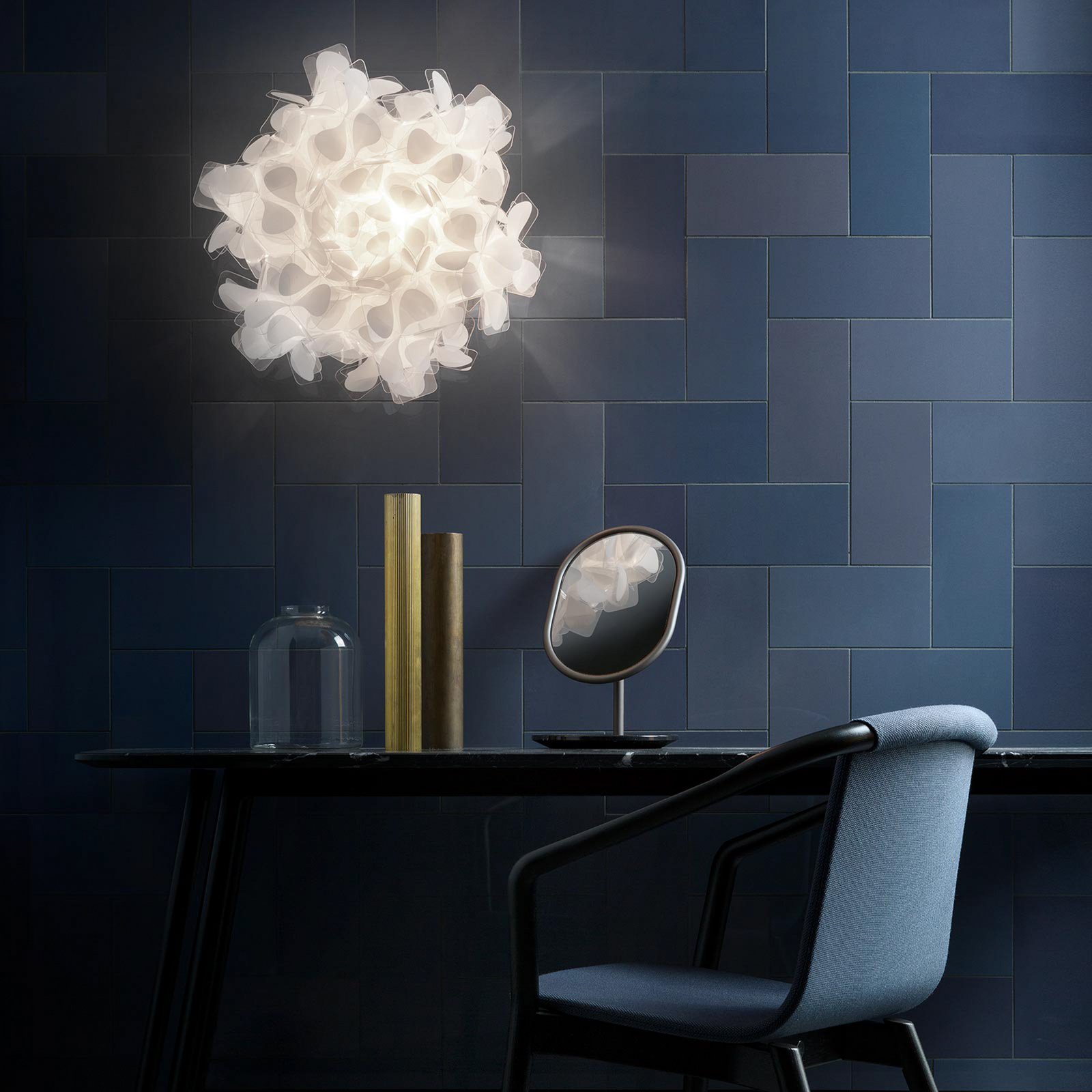 Clizia Mama Non Mama vegglampe hvit Ø53cm - Slamp Clizia Mama Non Mama vegglampe hvit Ø53cm - Slamp