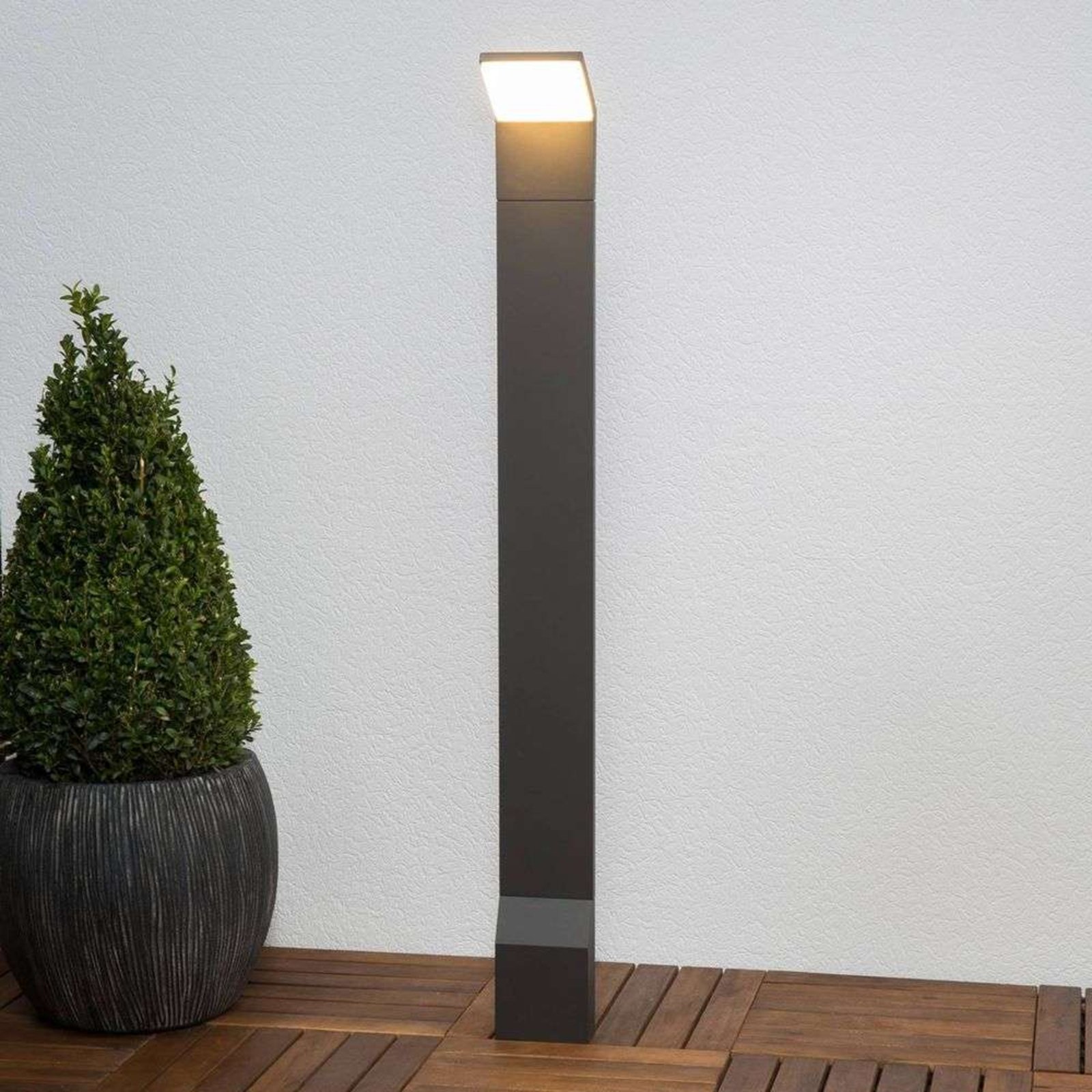 Nevio LED Zahradní Lampa H100 Graphite - Lucande