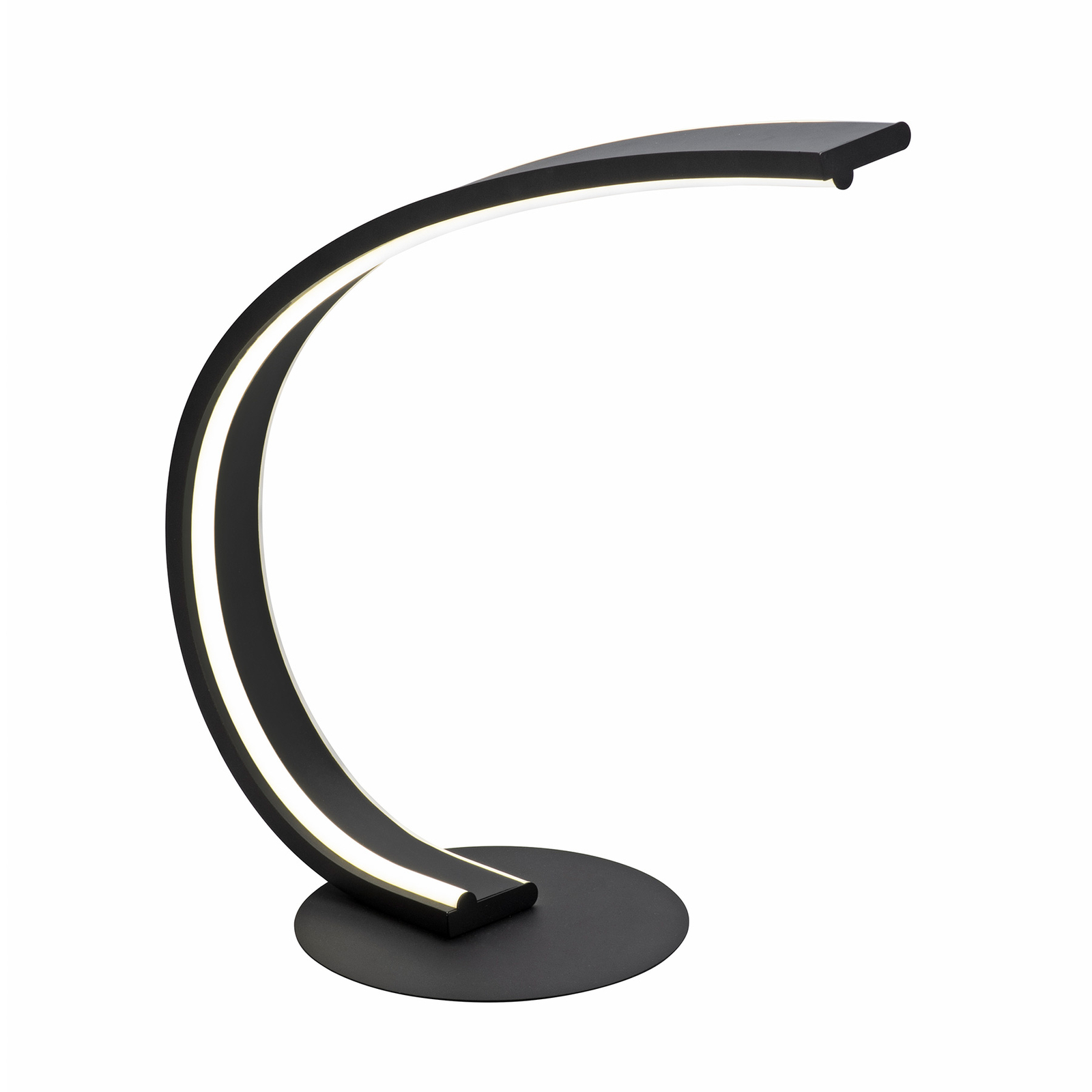 Paul Neuhaus Q-VITO LED stolna svjetiljka zakrivljena crna