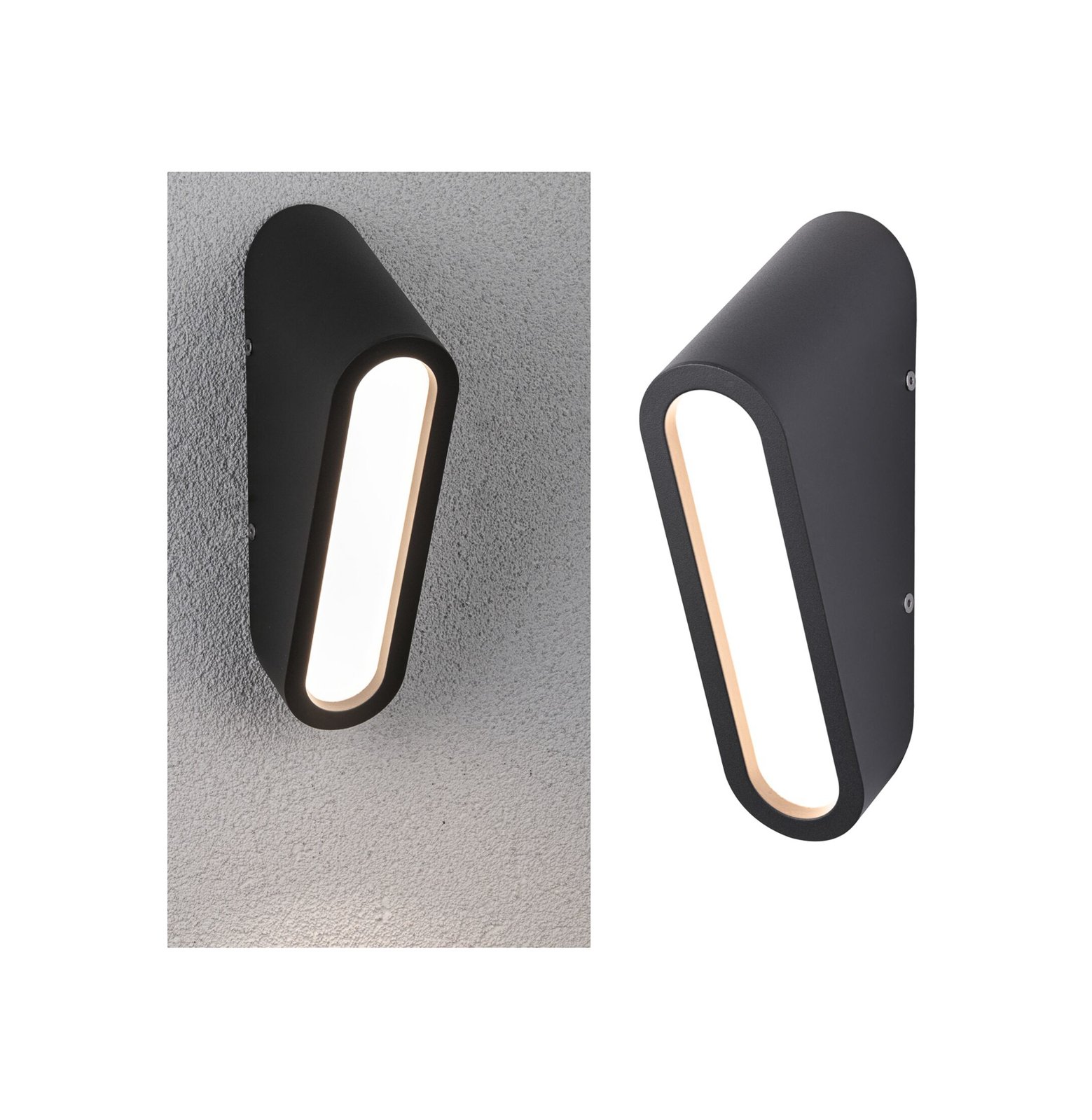 Cliff Outdoor Wall Lamp SWR Anthracite - Paulmann