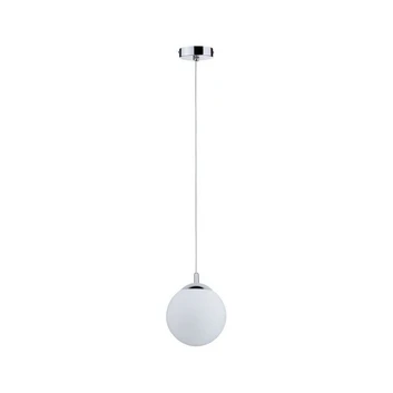 Globe Pendelleuchte IP44 Satin/Chrom - Paulmann