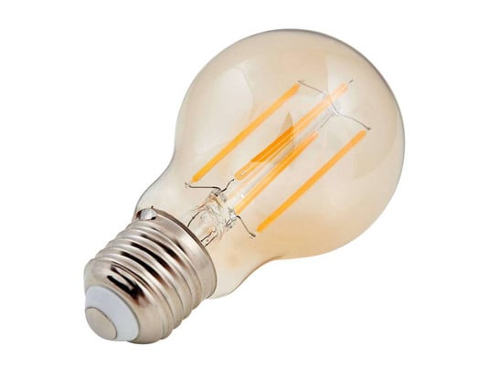 Bulb LED 6W (500lm) Filament E27 Amber - Lindby