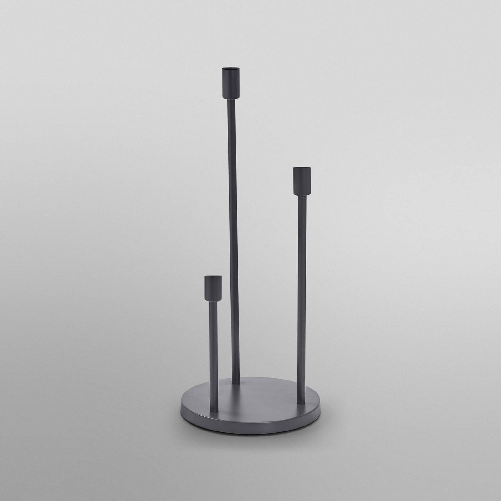 Lampa podłogowa OSRAM DECOR STICK, ciemnoszara, wysokość 78 cm, 3 x E27