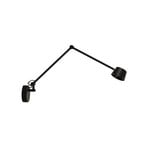 Direction LED-Wandlampe, schwarz, Ausladung 53 cm - Antidark