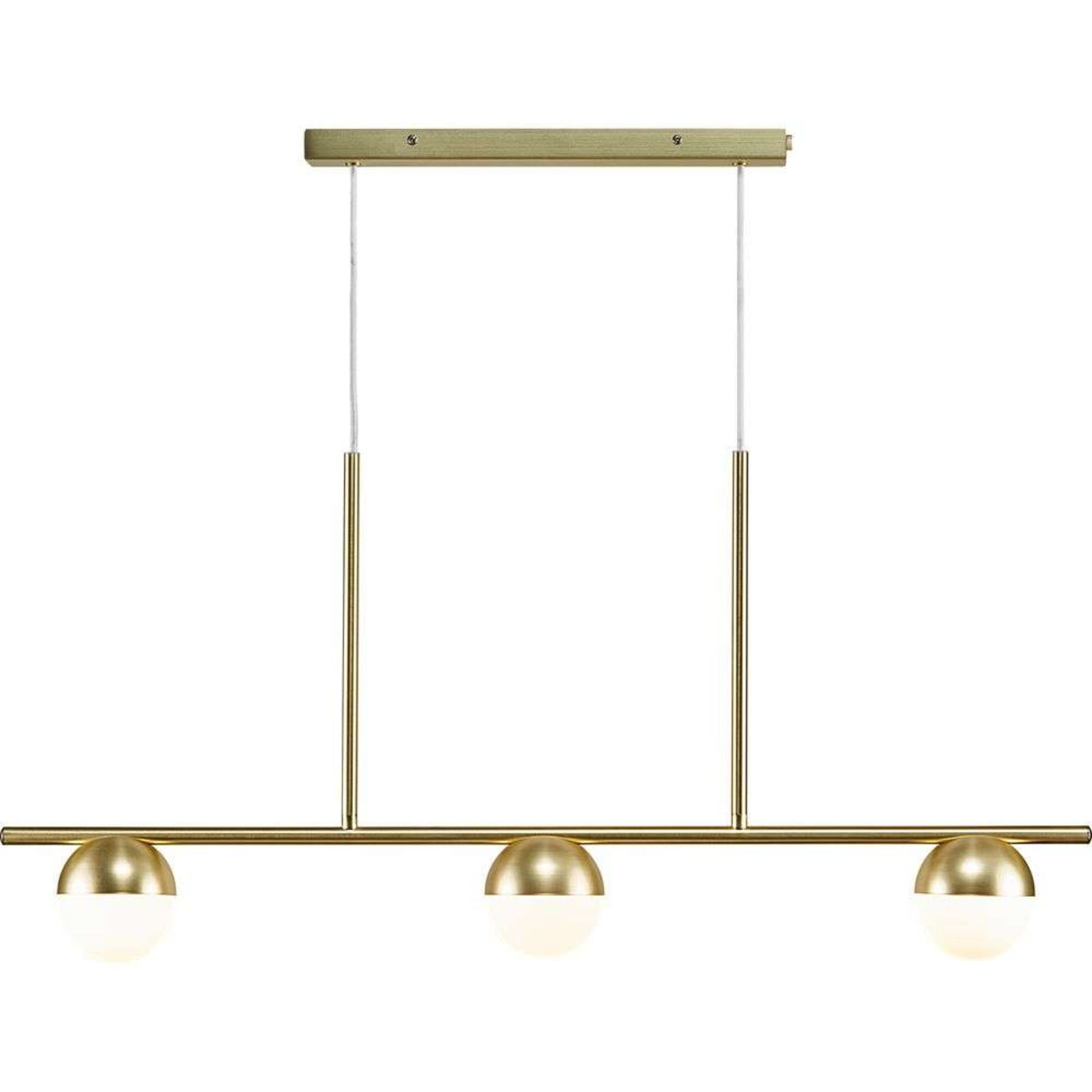 Contina 3 Candeeiro Suspenso Brass - Nordlux