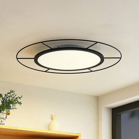 Lindby Khai LED-taklampe, stepdim, Ø 60 cm