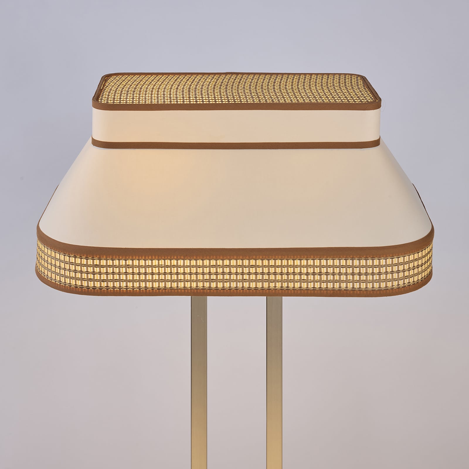 MARKET SET Lattiavalaisin Square, kermanvärinen, tekstiili, E27 MARKET SET Lattiavalaisin Square, kermanvärinen, tekstiili, E27