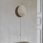 ferm LIVING Arum Sconce vägglampa, beige, 29 cm, stickpropp