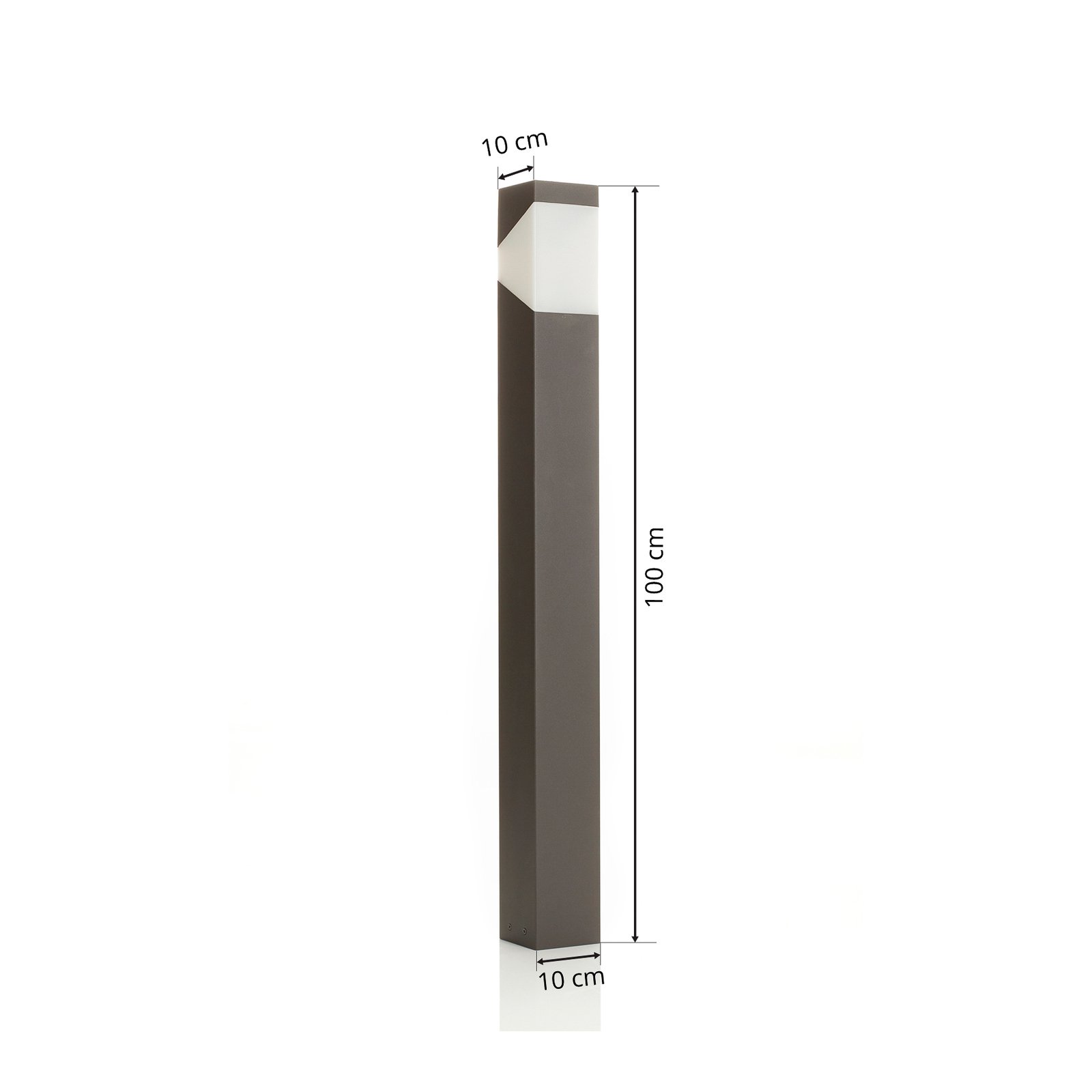 Kiran Buiten Tuinlamp H100 Graphite - Lucande