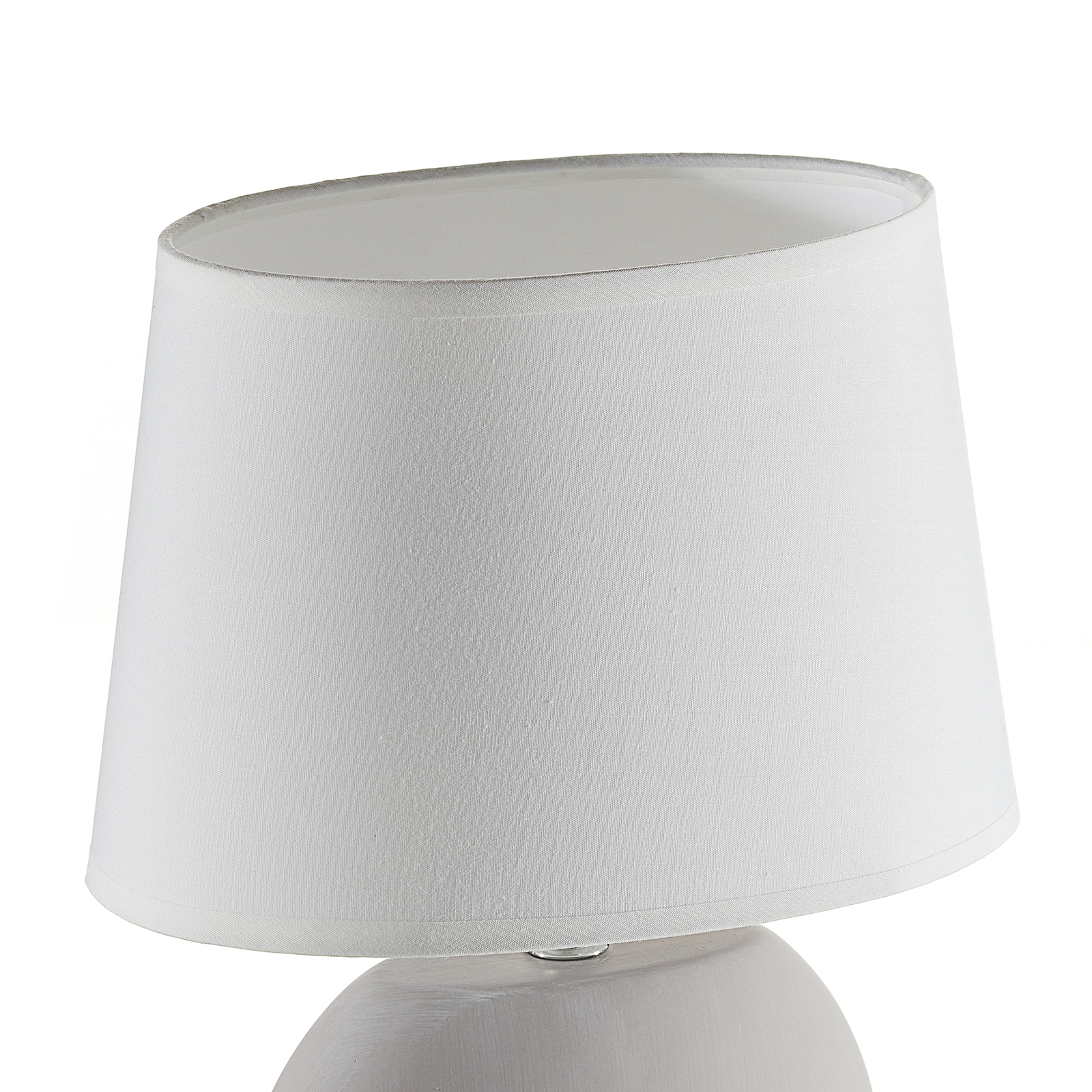 Creto Table Lamp With White Fabric, White Lamp Shades Target Australia