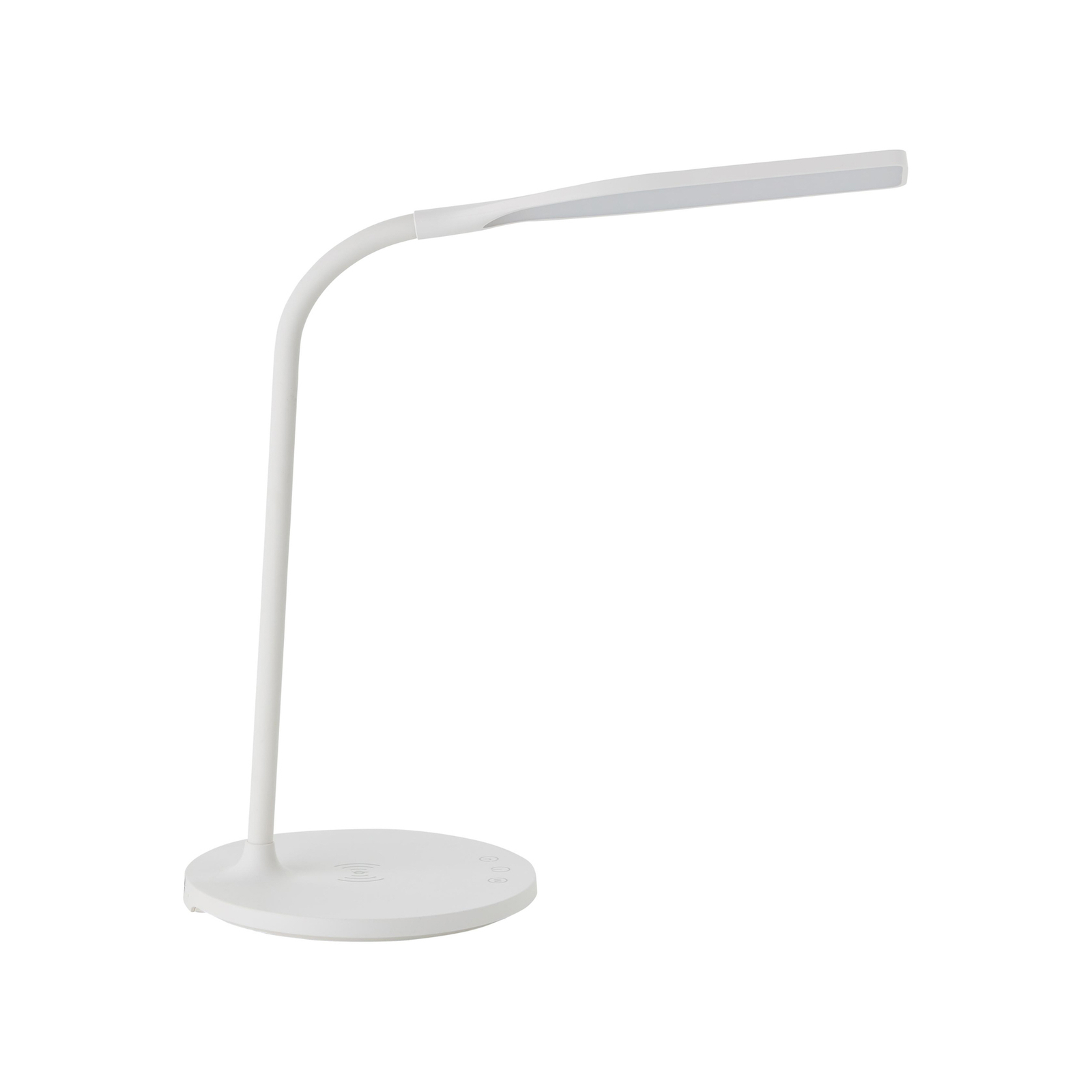 Joni LED-skrivebordslampe, hvit, høyde 34 cm, CCT, dimbar