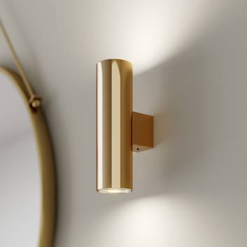 Vegglampe Marion, 2 lyskilder, messing