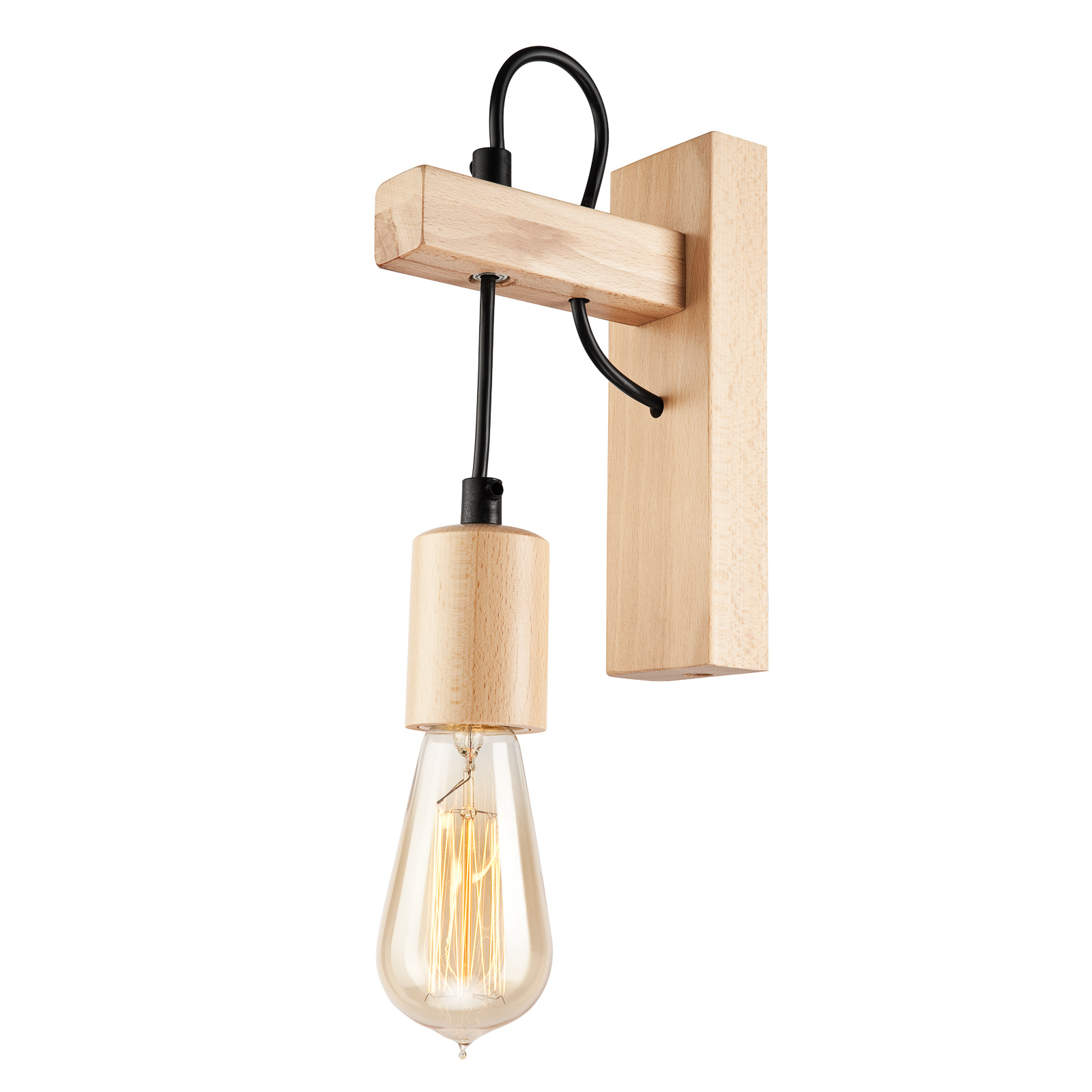 Tyske wall light, wood, natural